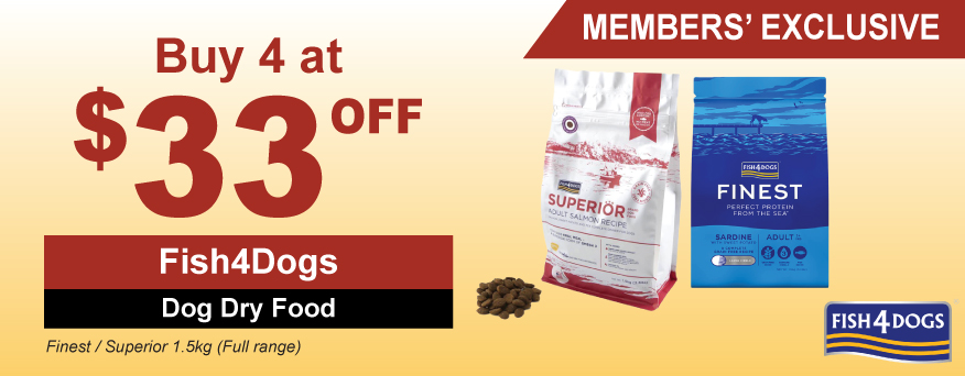 F4D Dog Dry Food Promo